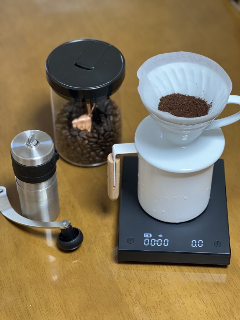 コーヒー器具　Porlex mini　HARIO V60